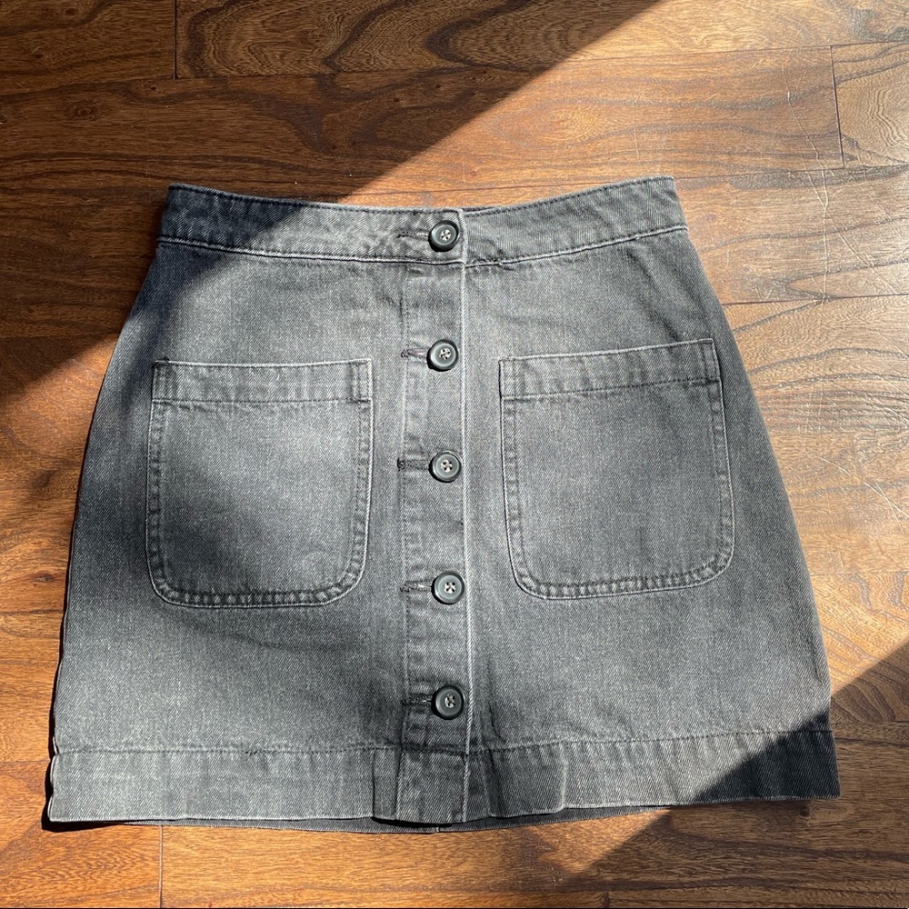 Free People Denim Mini Skirt Size 25